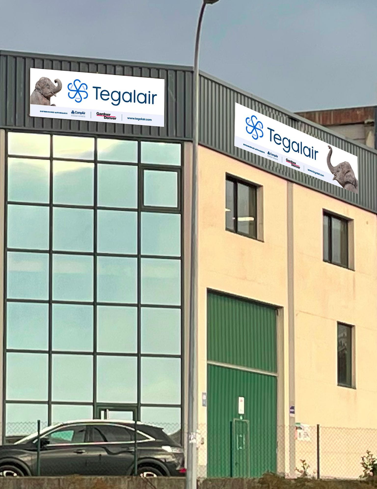 Fachada sede Tegalair