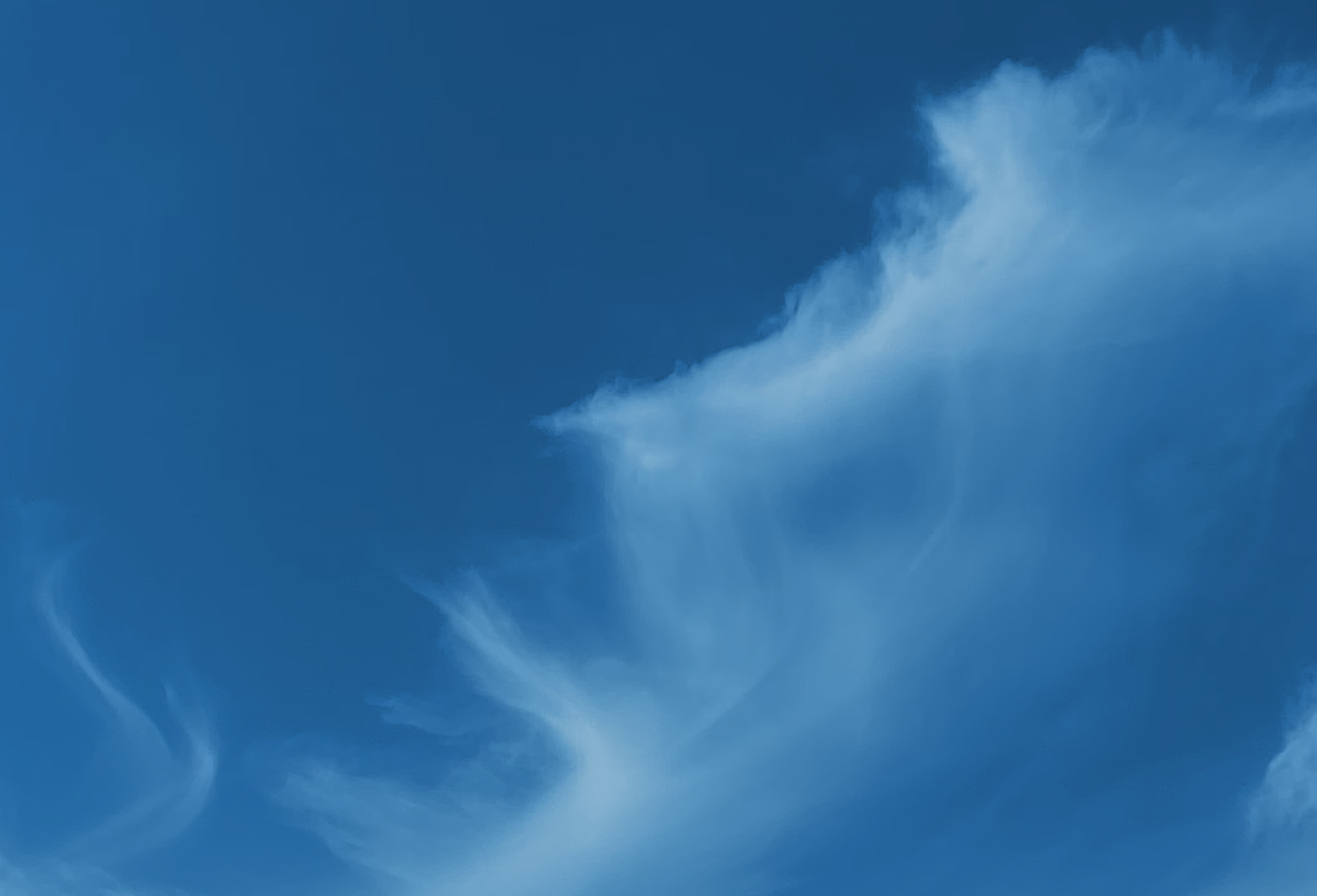 Cielo con suaves nubes